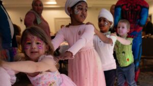 Children on the dancefloor