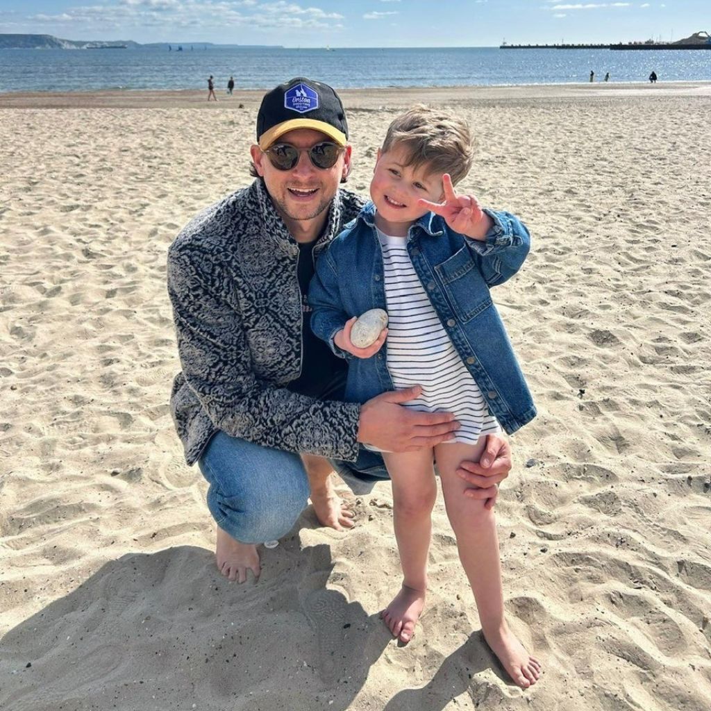 George and his son