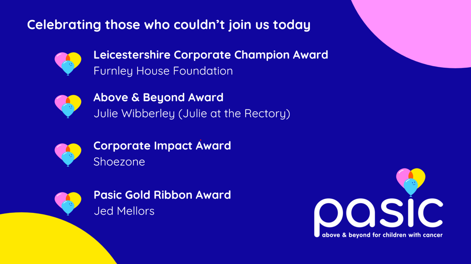 Celebration awards